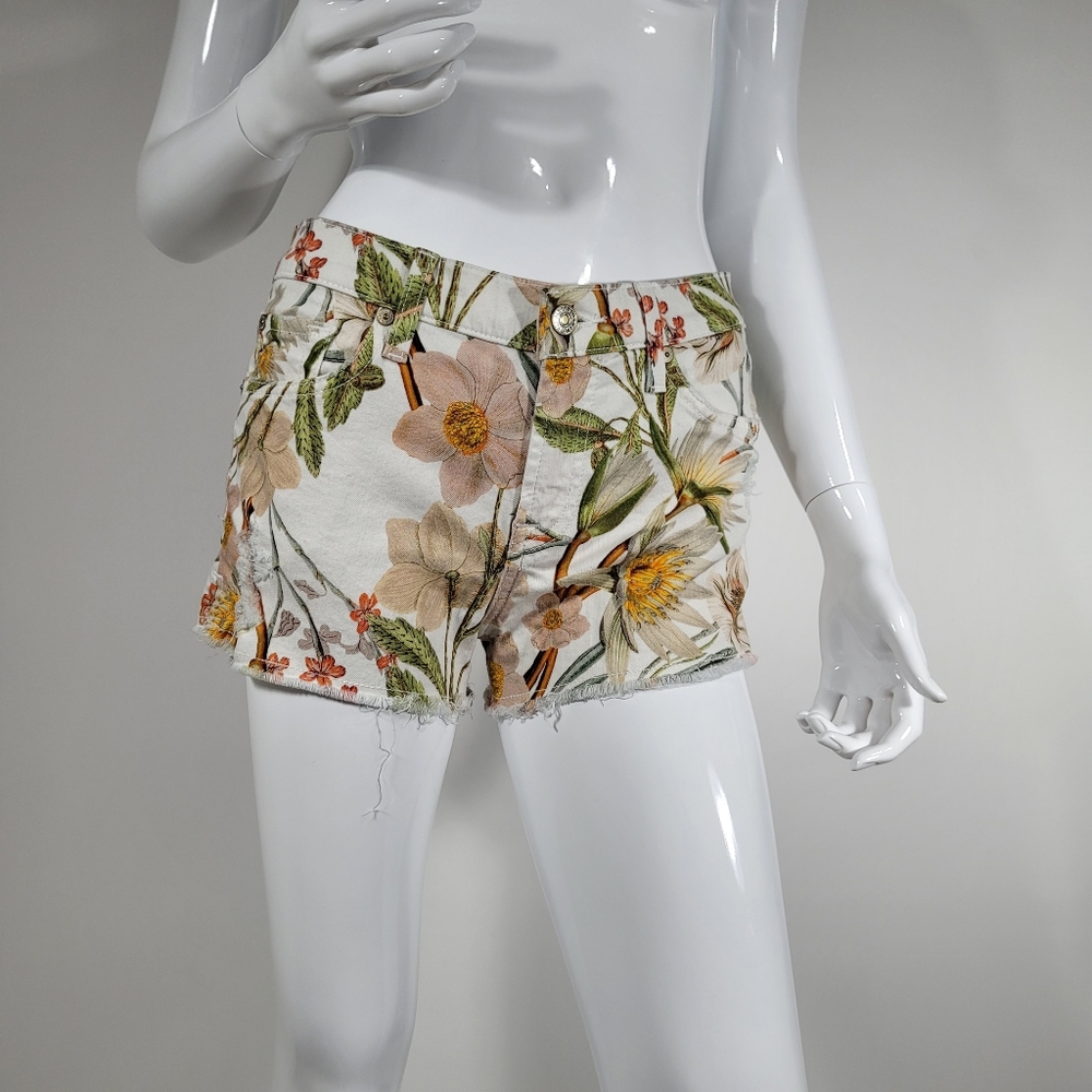 7ForAllMankindFloralPrintShorts BUNDLE&SAVE!